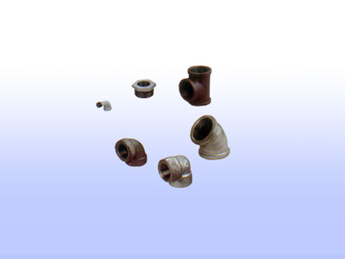 Galvanized and malleable steel pipe fittings