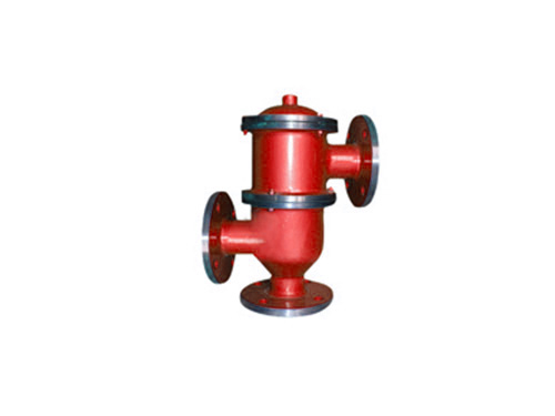 Fire resistant breathing valve with double connecting pipe